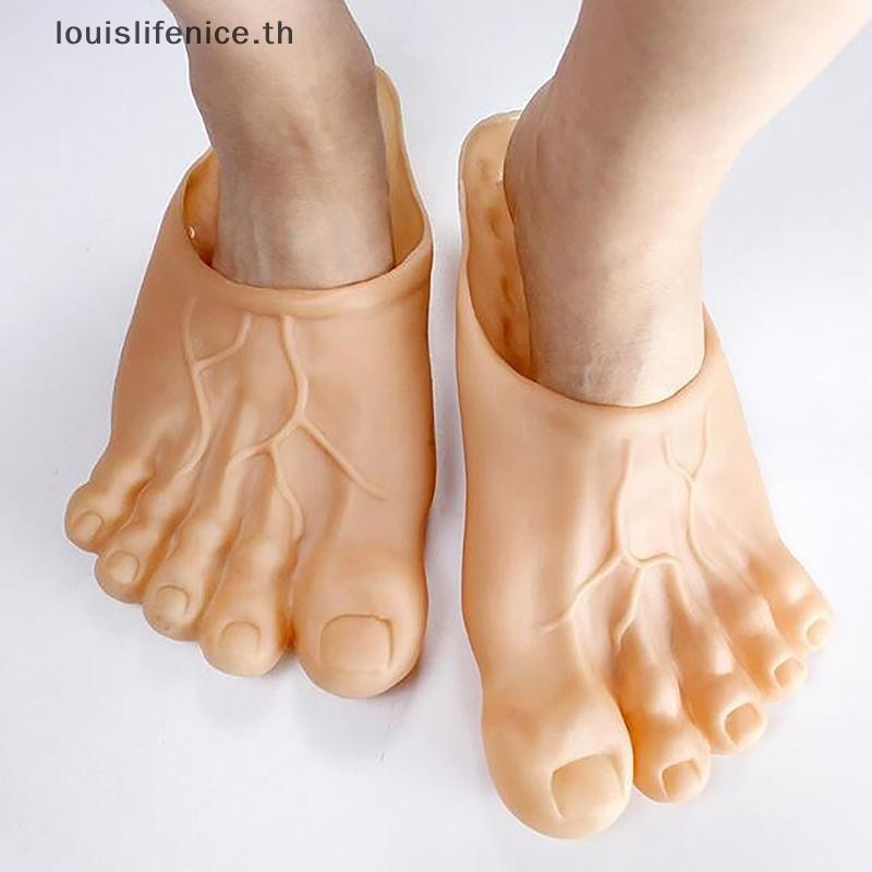 Lnth รองเท้าแตะ Unisex Toe รองเท้าชายหาด ฮาโลวีน คอสเพลย์ Props