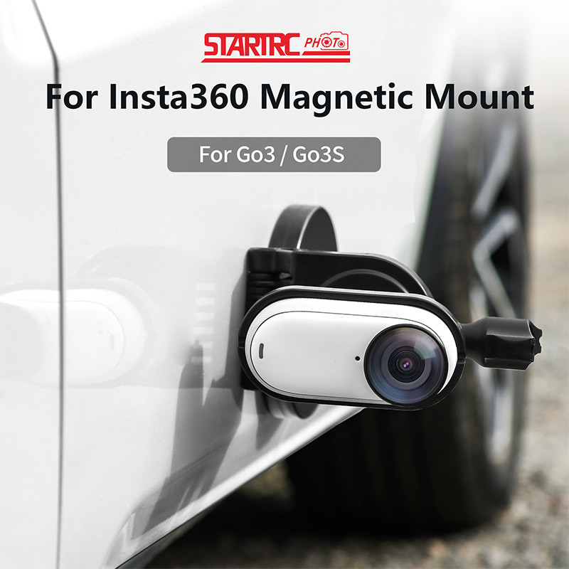 สําหรับ Insta360 GO 3S กล้องแม่เหล็ก universal mount GO 3 เดสก์ท็อปตําแหน่งคงที่ฐานยิง