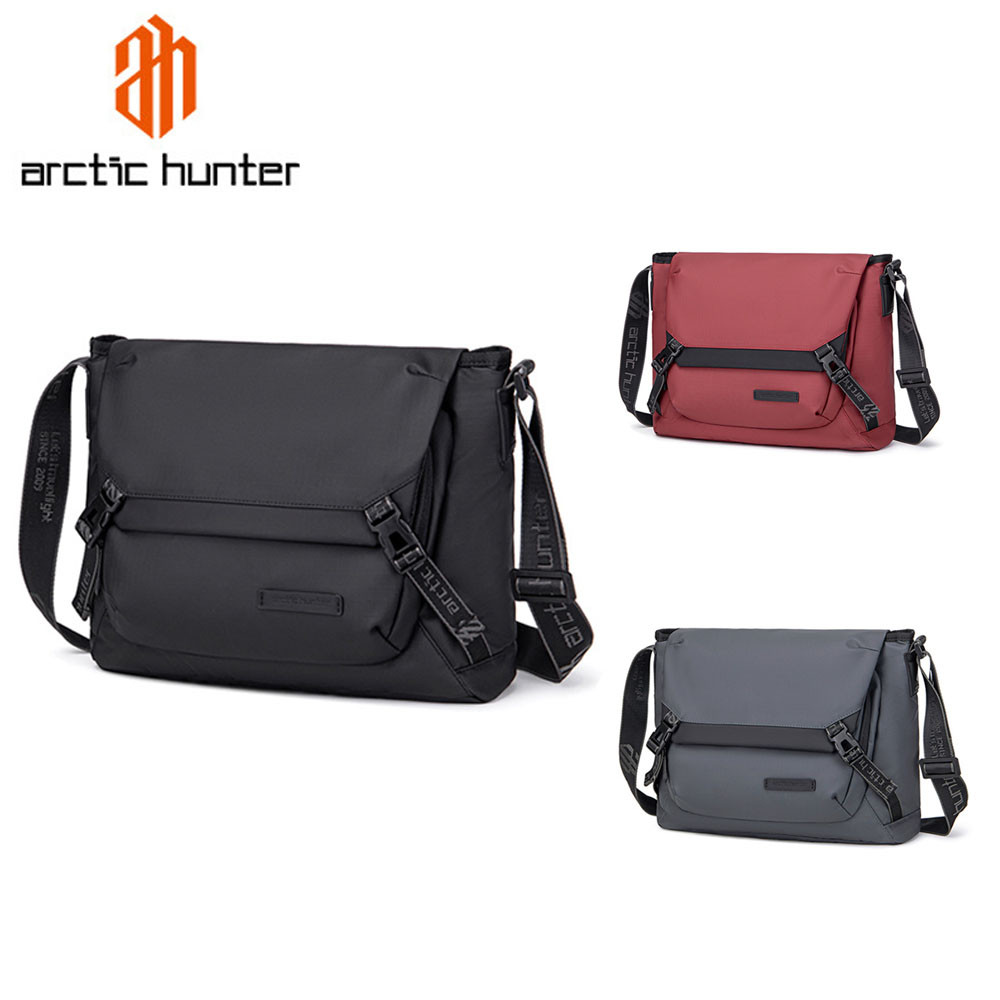 NEW!พร้อมส้ง! Arctic hunter (K00528) กระเป๋าผู้ชายสะพายข้าง กระเป๋าสะพายไหล่ กันน้ำ