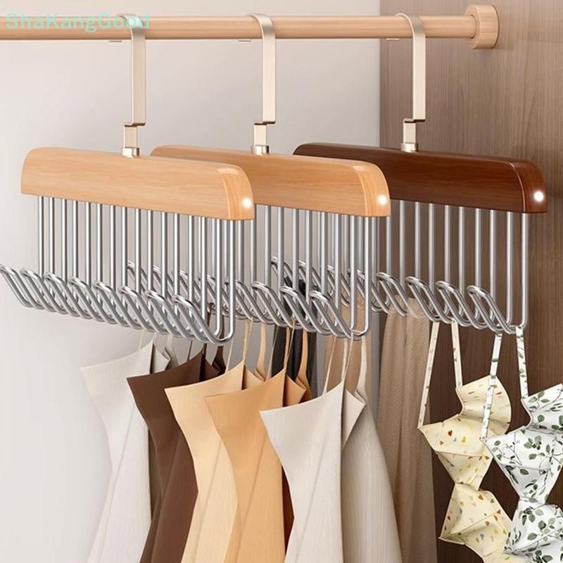 Skth Multi-functional ผู้หญิงเก็บ Bra แขวนทนทานบ้านตู้เสื้อผ้าแขวนสําหรับชาย Tie เข็มขัดผู้หญิง Bra สลิง Beanie SKK
