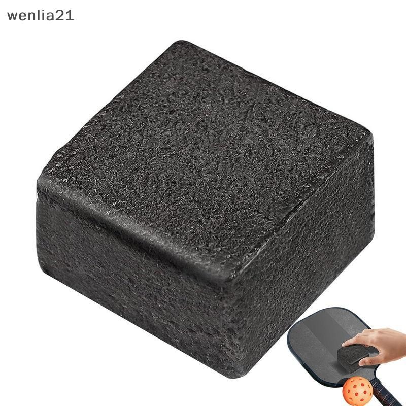 [wenlia21] Pickleball Paddle Eraser คาร์บอนไฟเบอร์ Pickleball Racket Cleaner Safe Paddle Dust Dirt Remover เครื่องมือรอยขีดข่วนทําความสะอาดยางลบบูติก