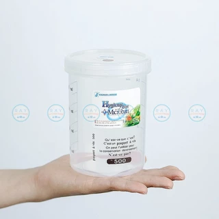Micronware กระปุกพลาสติกมีสเกล กันแบคทีเรีย ไร้สารก่อมะเร็ง Super lock ขวดโหสเกล กระปุกกาแฟ 5631 5632 5633 5634 5635
