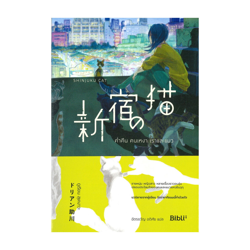 นายอินทร์ หนังสือ ค่ำคืน คนเหงา เราและแมว