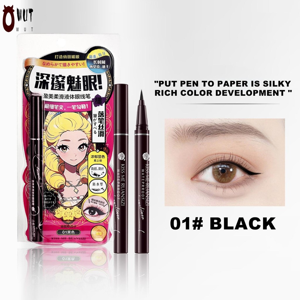 Anti-smudge Cosmetics Eye-Liner Pen Anti-Sweat Eye-Liner Pen