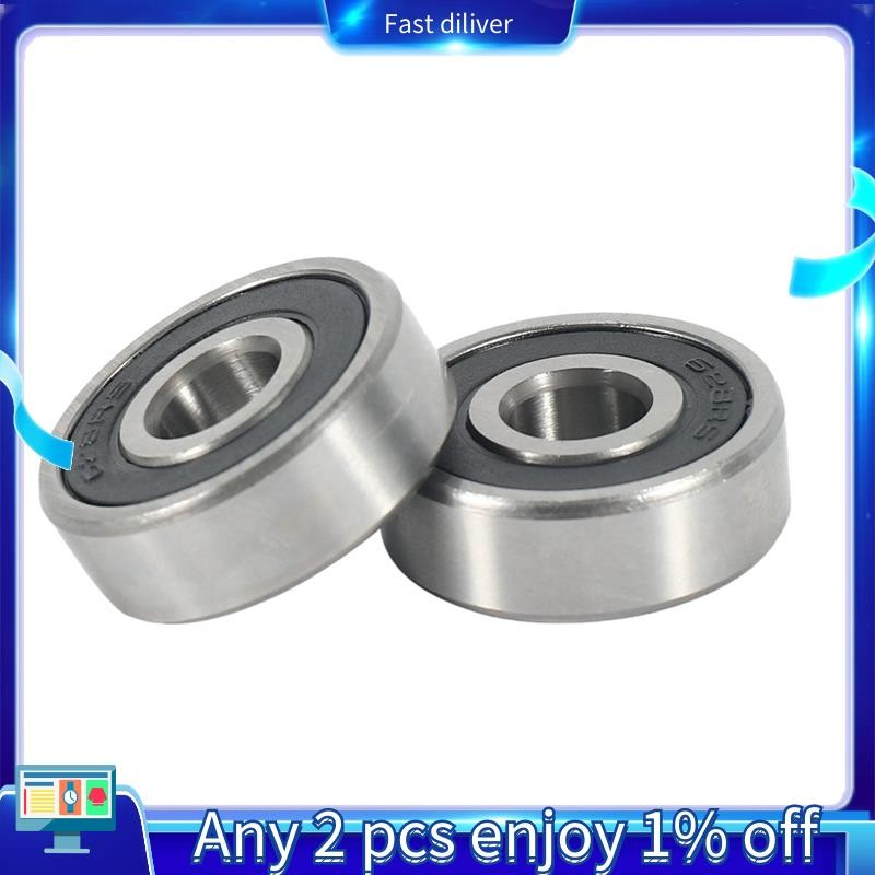 10 ชิ้น 628RS 8mmx24mmx8mm Double Sealed Miniature Deep Groove Bearing - รูปที่ 6