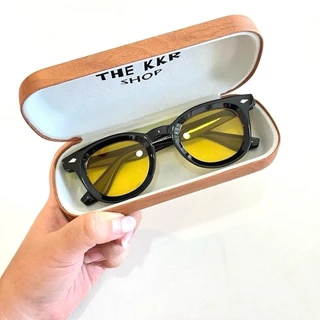 KKR EYEWEAR | Sunglasses แว่นกันแดดสไตล์วินเทจ ป้องกันแสงแดด ใช้งานได้ทุกโอกาส น้ำหนักเบาสบาย CY5581-1