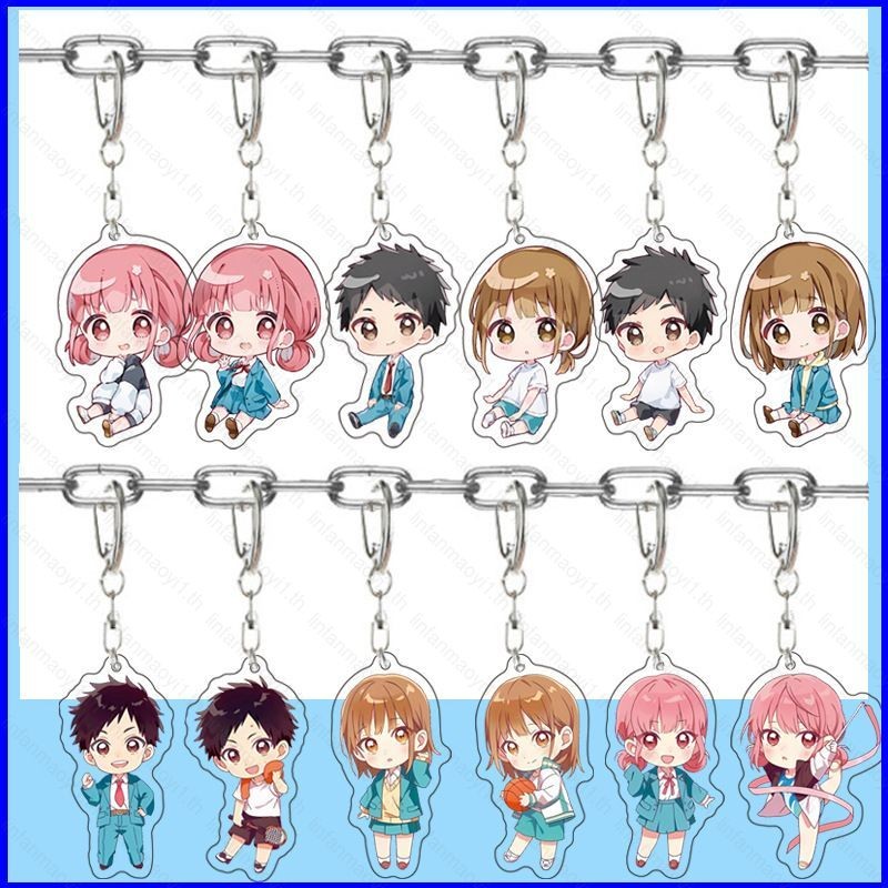 Nana Blue Box Chinatsu Kano Hina Chono Taiki Inomata Kyo Kasahara พวงกุญแจอะคริลิคพวงกุญแจจี้กระเป๋า