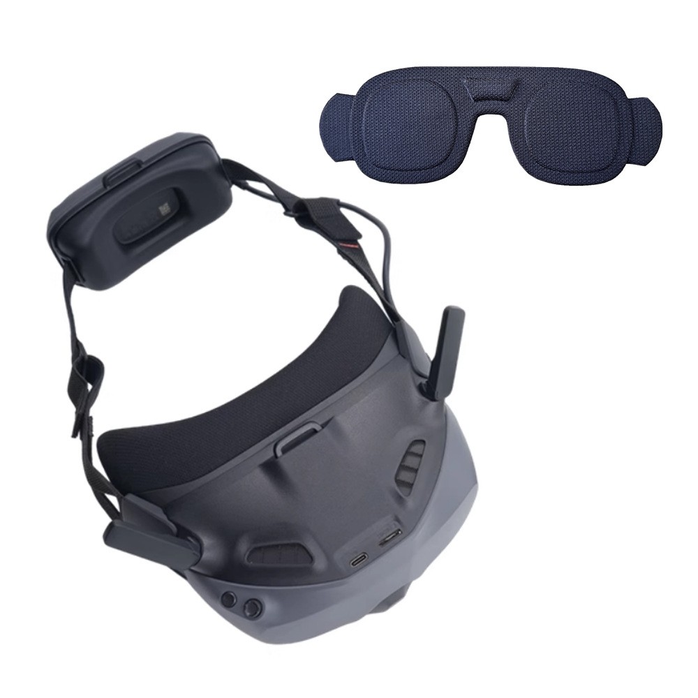 ฟองน้ําหน้ากากตาสําหรับ DJI Neo Goggles N3, ฝาครอบป้องกันเลนส์สําหรับ DJI Goggles N3 แว่นตา, แผ่นแรเงาฝุ่น