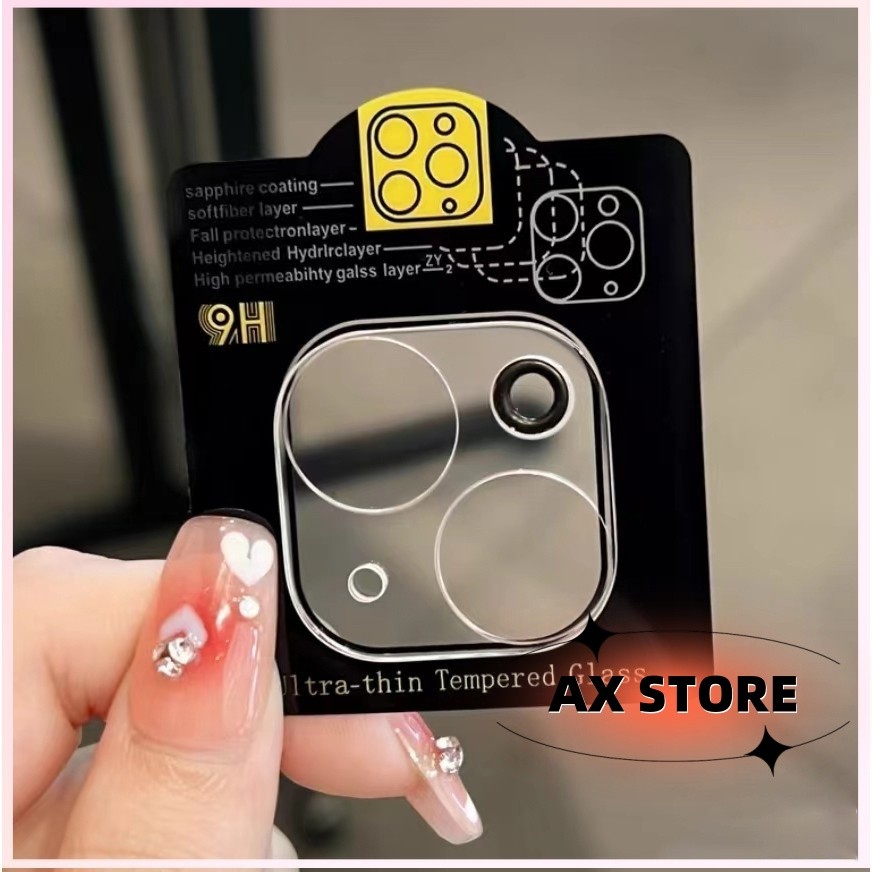 โทรศัพท์มือถือเลนส์แก้วฟิล์มเหมาะสำหรับ iPhone 16 15 Pro Max 14 13 PRO 12 11 Pro Max Plus โปร่งใสป้องกันฟิล์ม 12/13mini