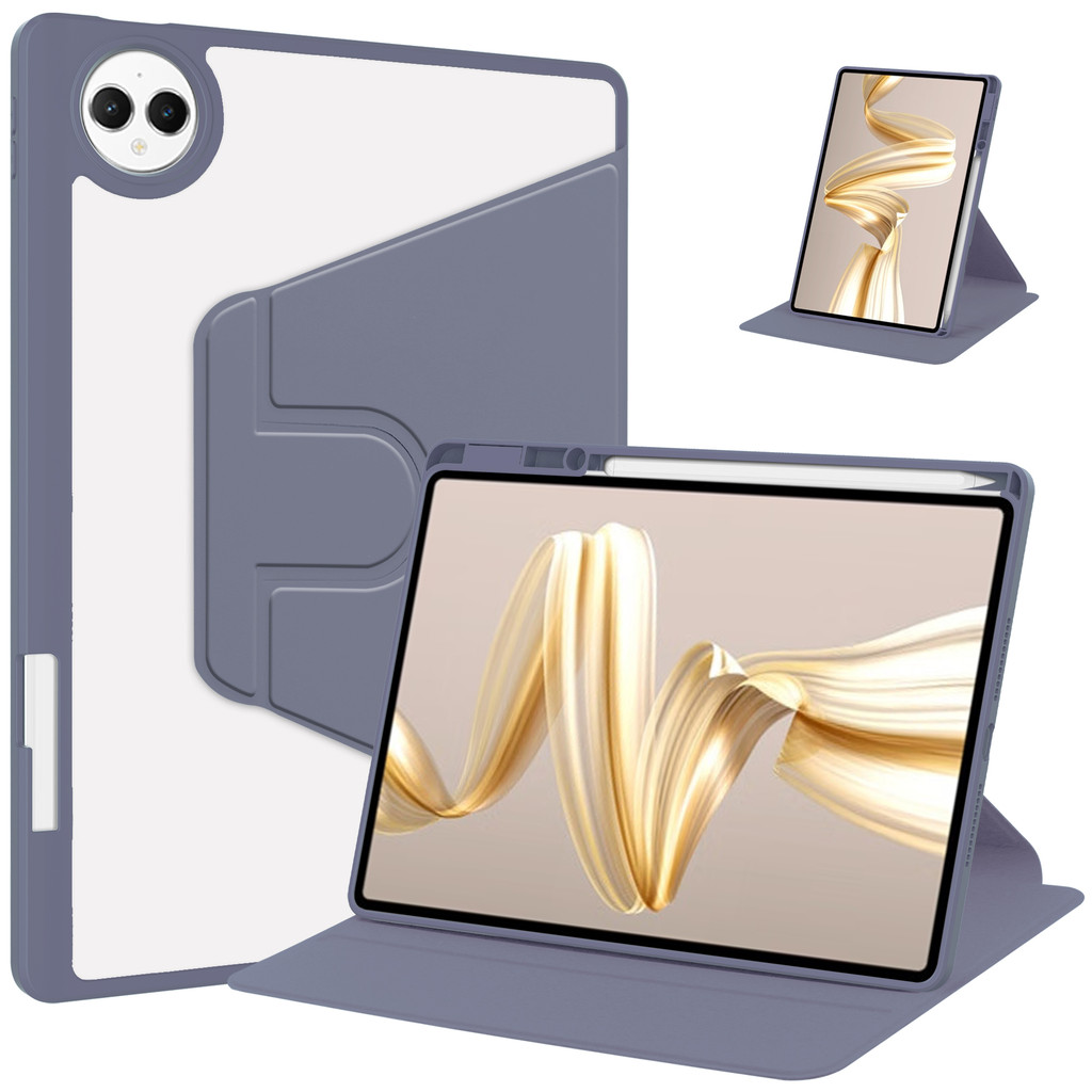360 หมุนได้สําหรับ Huawei MatePad Pro 12.2 2024 รุ่น MRO-W00 12X Air 12 สมาร์ทฝาครอบกันกระแทกพร้อมช่องเสียบปากกาอัตโนมัติ Sleep & Wake