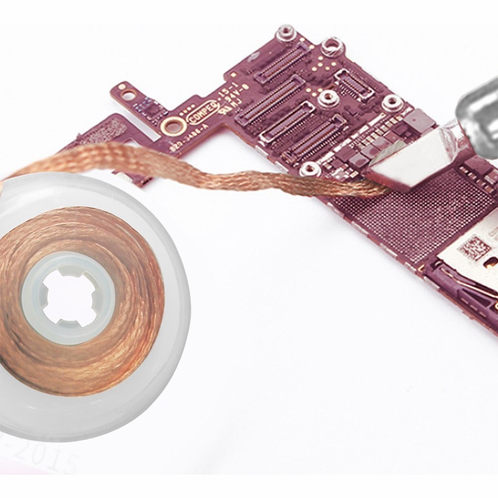 ลวดตะกั่วบัดกรี ยาว3M กว้าง3มม.สําหรับดูดตะกั่วบัดกรี ซ่อมแซม - รูปที่ 7