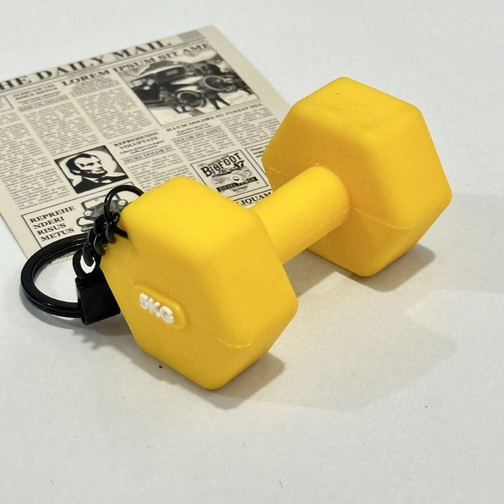 VORTEXPULSE จําลองดัมเบลพวงกุญแจ,ถ้วยน้ํา Mini Barbell แผ่นพวงกุญแจ,กุญแจรถเครื่องประดับกระเป๋า Charm Kettlebells Creative Fitness Series จี้ของขวัญ ราคา ถูกที่สุด ดีลบีเคเค แกลเลอรีภาพที่ 5