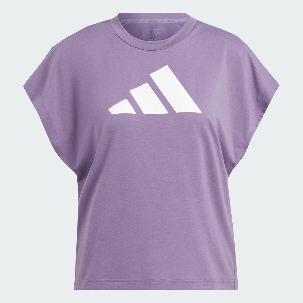adidas Training Train Icons Training Regular Fit Logo Tee Women Purple IM4747