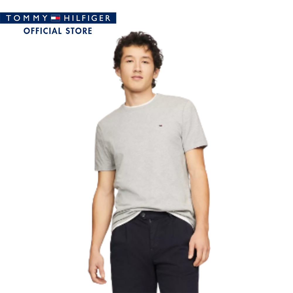 [Special Collection] Tommy Hilfiger เสื้อยืด ผู้ชาย รุ่น 78JA560 P8F - สีเทา