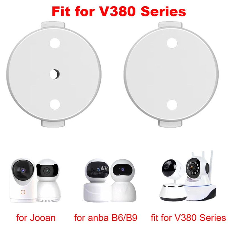 1 ชุดฐานกล้องปะเก็นวงเล็บกล้องสนับสนุนผู้ถือบัตรสําหรับ V380 Series FNK Jooan Anba B6/B9 กล้องอุปกรณ์เสริม