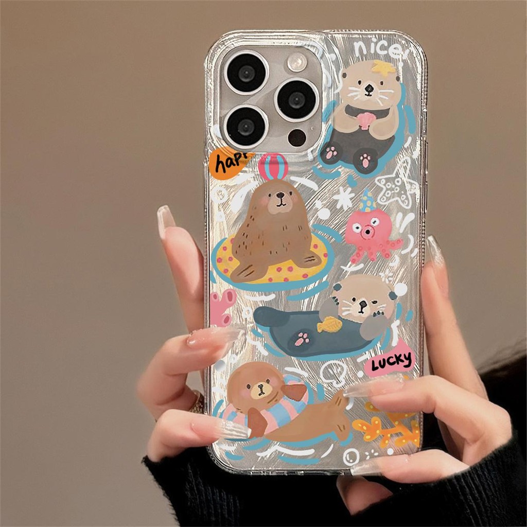 เคสFor OPPO Reno 11F 11 A98 5G A57 2022 A79 A58 A60 A18 A38 A17 A17K A78 A15 A15S A16 A54 A9 A5 2020 เคสโทรศัพท์ IMD