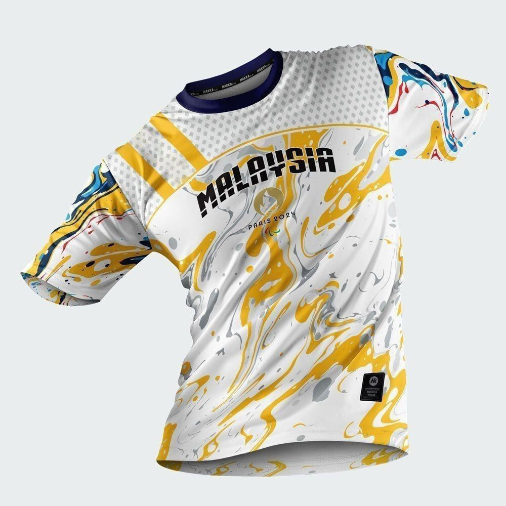 ฤดูร้อนการออกแบบระดับไฮเอนด์ชุดกีฬารอบคอหลวมฤดูร้อนสบายๆเสื้อยืดผู้ชายและผู้หญิงด้านบน
