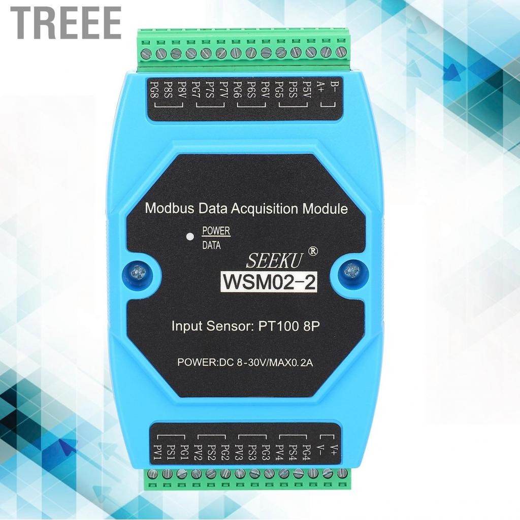 Treee WSM02-2 Acquisition โมดูลโวลต์ Data Collector Logger การวัดอุณหภูมิ