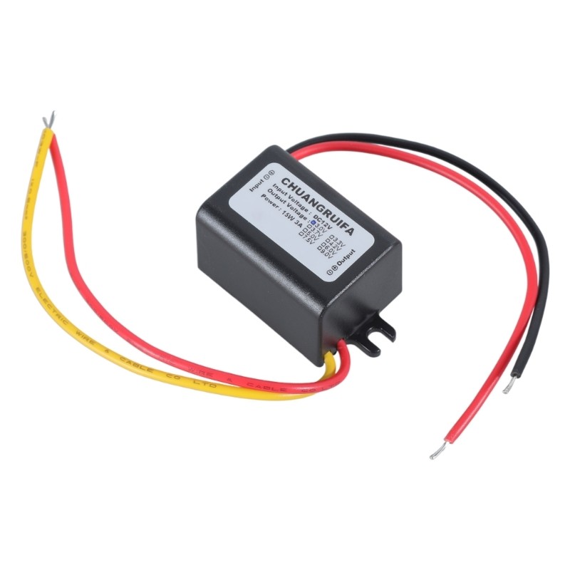 TO ใหม่กันน้ําสําหรับ DC สําหรับ DC Converter 12V ขั้นตอนลงถึง 3V 3A 15W แหล่งจ่ายไฟ M