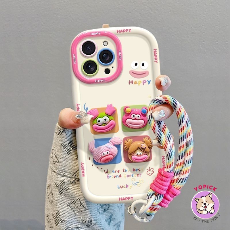 ตลกการแสดงออกน้อยเคสโทรศัพท์สําหรับiphone 16 15 14 13 12Pro Max 11 XR XS Max 7 8 Plus SE2020 การ์ตูนฝาครอบโทรศัพท์สําหรับiPhone 16Pro 16Plus 16Pro Max Soft Case JKP