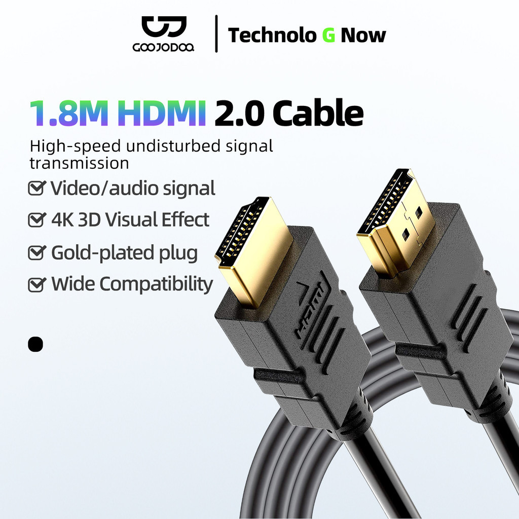 GOOJODOQ HDMI to HDMI/VGA and Type-C to HDM Audio and Video Synchronous Output Gold-plated Interface Without Rust
