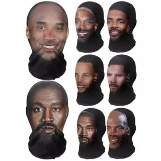 หน้ากาก Balaclava 3D Face Cover ลายคนดัง สมจริง สนุกสนาน เหมาะสำหรับแฟนตลกและงานคอสเพลย์