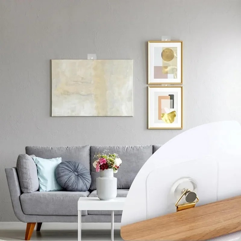 ตะขอมัลติฟังก์ชั่นที่ปราศจากเล็บ - ที่เก็บของติดผนังแบบมีกาวในตัวสําหรับโฮมออฟฟิศ, ห้องน้ํา, ห้องครัว - โซลูชั่นแขวนที่สร้างสรรค์สําหรับการจัดงา - รูปที่ 3