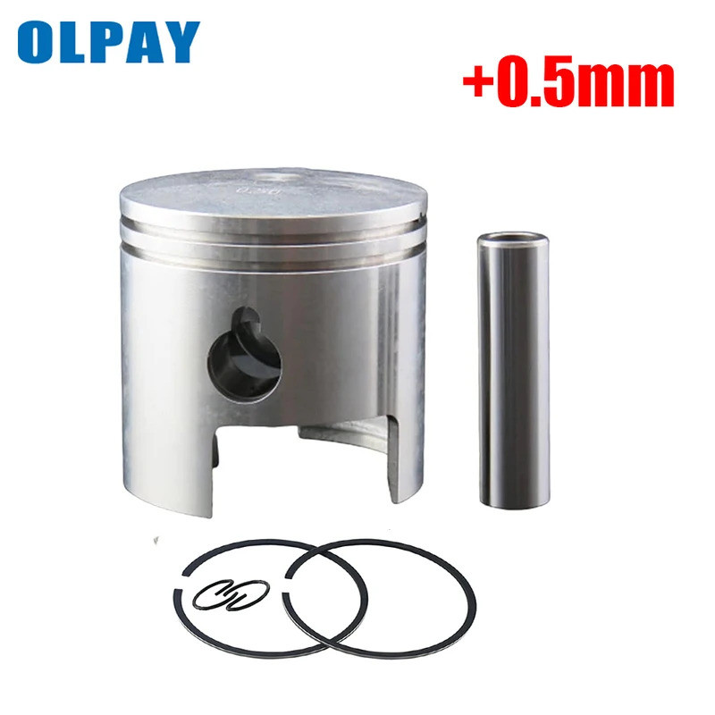 350-00001-1 ลูกสูบชุด 60.5 มม.สําหรับ Tohatsu Outboard มอเตอร์ 2 จังหวะ 18HP M18E 350-00001-0 350-00001