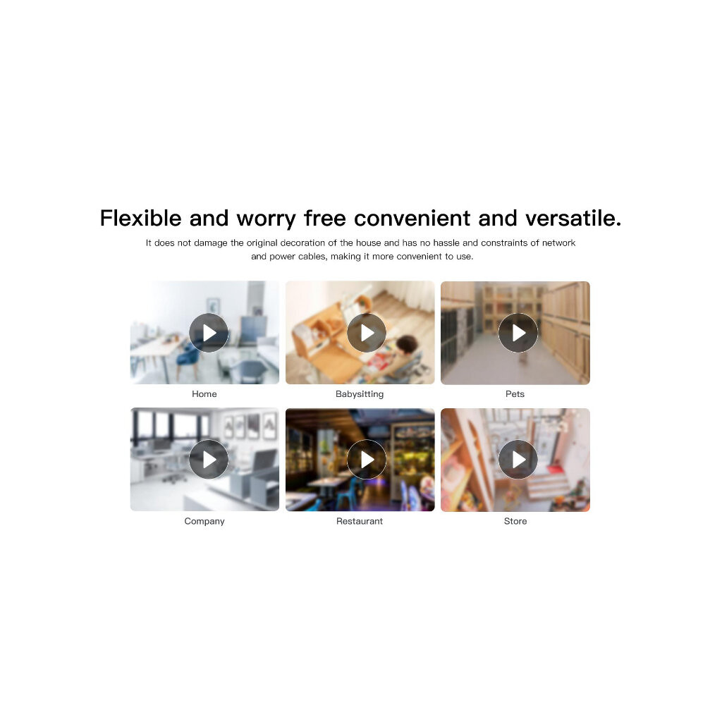 Vstarcam CS49L 3MP 2.4G กล้อง IP Mini Wireless Wifi Security กล้อง PTZ Cam IR Night