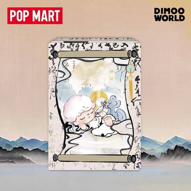 [คอลเลกชันการ์ด] Popmart dimoo A Fengyue Series Art Collection Cards สินค้าอินเทรนด์