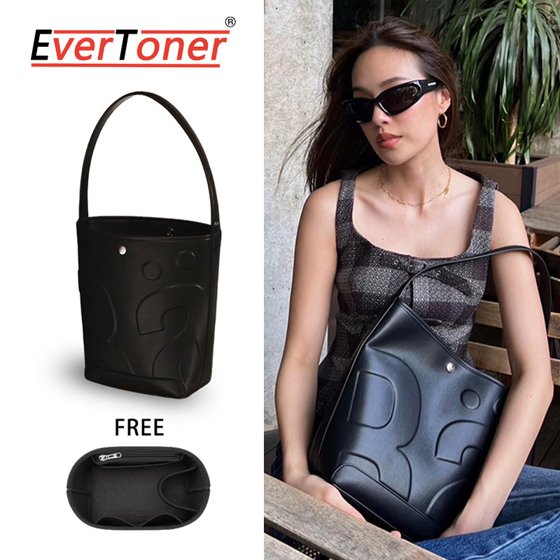 Evertoner Fashion Rally Bucket Bag for Women Casual Ladies Large Capacity Armpit Tote Bag