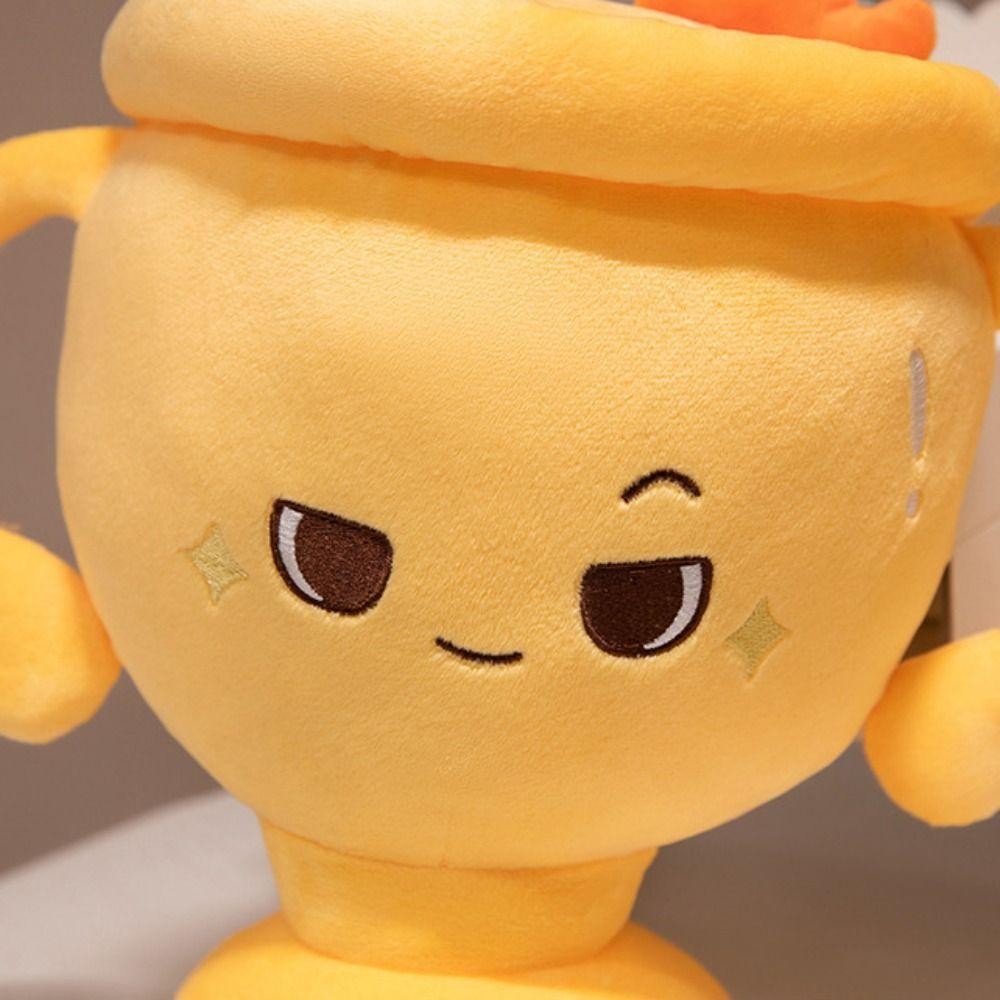 ADAMESUO ถ้วยรางวัลรูปร่างตุ๊กตาตุ๊กตา, จําลอง Soft Champion Trophy ของเล่นตุ๊กตา, คอลเลกชันน่ารัก Fluffy PP ผ้าฝ้ายตุ๊กตาสัตว์ตุ๊กตาของเล่นวันเกิดงานปาร์ตี้ - รูปที่ 4