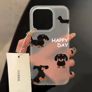 🚚COD🚚 Case เคส iPhone 17 Air 16 11 13 15 14 12 Pro Max เคสไอโฟน11 15 Plus เคส Cuteโทรศัพท์มือถือนิ่ม แบบใส บางพิเศษ
