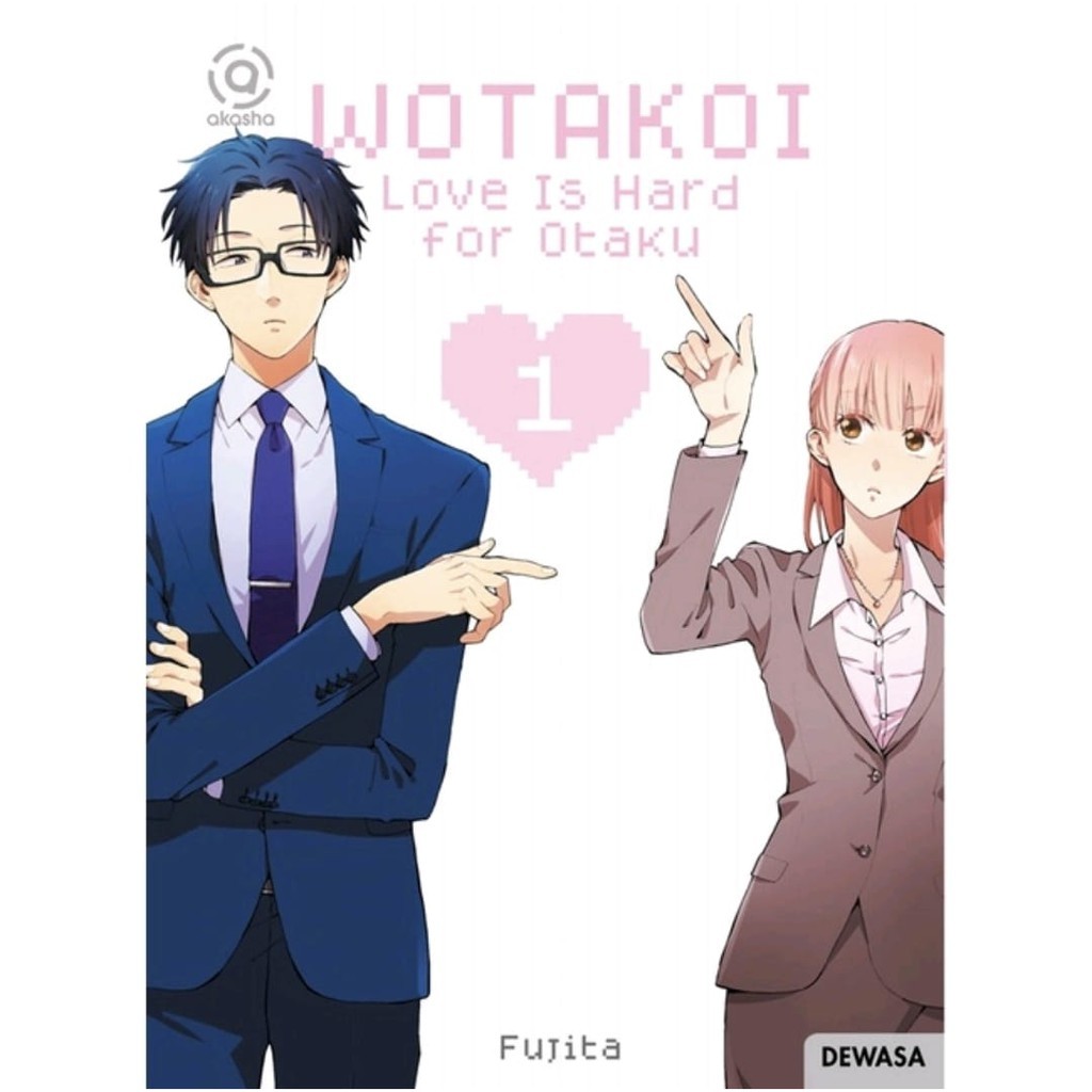 การ์ตูน Akasha: Wotakoi: Love is Hard สําหรับ Otaku - Fujita Nimi [Elex Media]