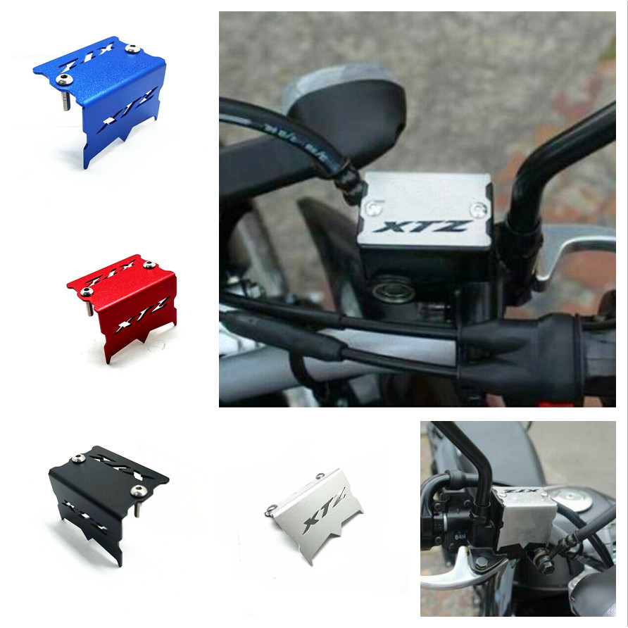 รถจักรยานยนต์ XTZ150 ด้านหน้า Brake Fluid Reservoir Guard อะไหล่สําหรับ YAMAHA XTZ250 XTZ125 XTZ150