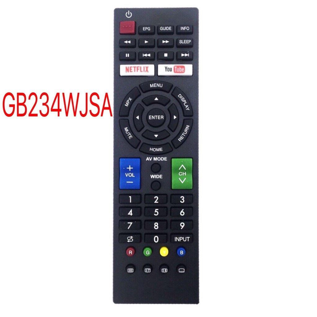 เปลี่ยน LCD LED สมาร์ททีวีรีโมทคอนโทรล GB234WJSA ใช้งานร่วมกับ GA877SB GA872SB GA879SA GA880SA GA902