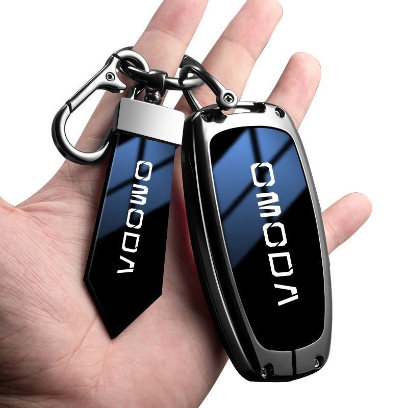 ใช้ได้กับเคสกุญแจ OMODA OMODA 05 OMODA C9 OMODA 5 OMODA E5 OMODA 7 หัวเข็มขัดโลหะรถยนต์ระดับสูงสำหรั