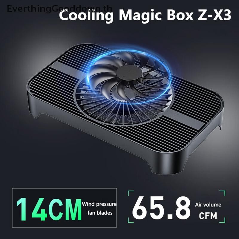 EVER USB Router Cooler Bracket สําหรับ Mini PC Wifi Router โมเด็มทีวีกล่อง STB แบบพกพา Hard Disk แล็ปท็อปพัดลมระบายความร้อน Stand Holder TH