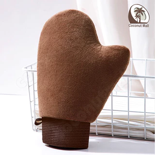 Self Tanner Mitt,Reusable Sunless ปลอม Tan Lotion Applicator ล้างทําความสะอาดได้สองด้าน