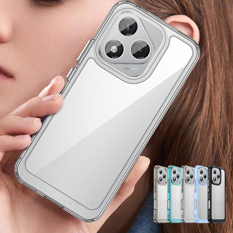 ใสอะคริลิคใสเคสโทรศัพท์สําหรับ Honor 400 Lite Pro 400Pro 400Lite Honor400Smart 4G 5G ปลอกเกราะกันกระแทกถุงลมนิรภัย Anti-fall Soft TPU กันชนฝาหลัง Shell