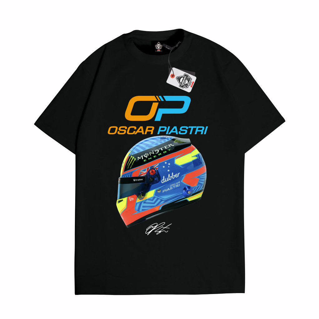 S-5XL Gilan Unisex Distro T-Shirt Featuring F1 Oscar Piastri McLaren Design
