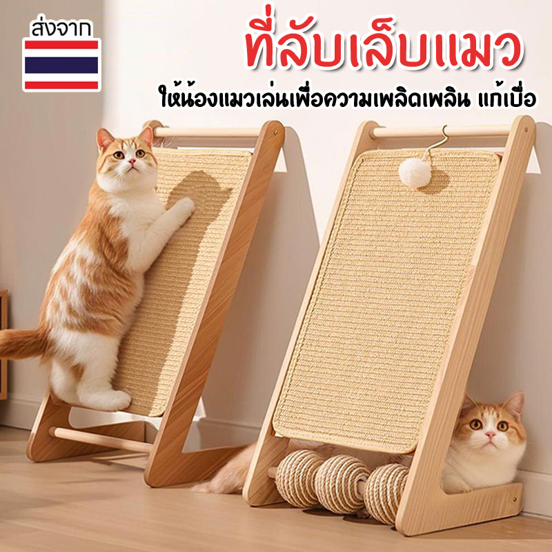 ที่ลับเล็บแมว ของเล่นแมว ฝนเล็บแมว ที่ฝนเล็บแมวลูกบอล ที่ฝนเล็บแมวใหญ่ ที่ฝนเล็บแมวขนาดใหญ่ บ้านแมว ที่ฝนเล็บแมว