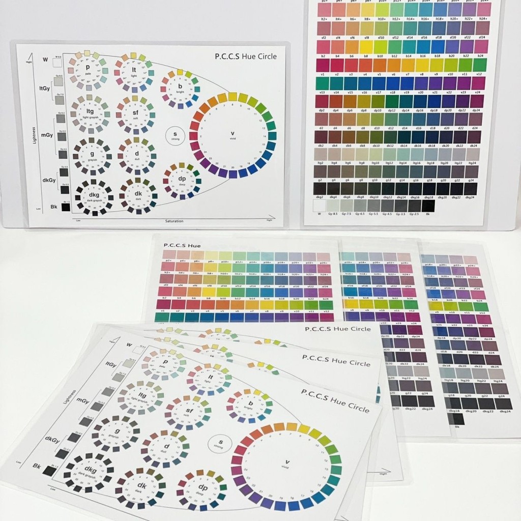 PCCS สีภาพการเรียนรู้จอแสดงผลสี Explanation การ์ดสีสี Salon Color Consultant Image Manager เครื่องมือ 5.10.2