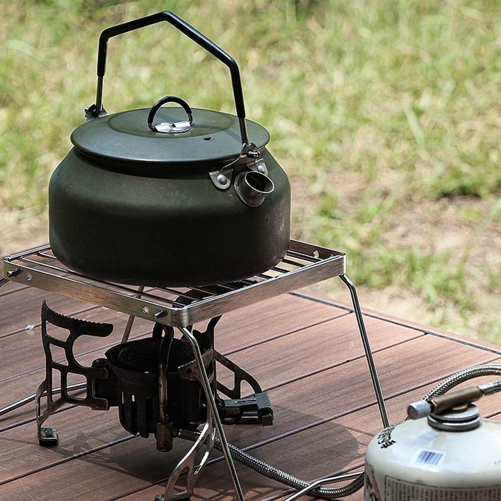 วาเลนติ ตะแกรงย่างแคมป์ปิ้งแบบพับได้, ขาตั้งเตาบาร์บีคิวพับได้สแตนเลส, มัลติฟังก์ชั่นการกัดกร่อนต้านทานย่างทนความร้อนพับเผา-เป็น ขาตั้งกลางแจ - รูปที่ 3