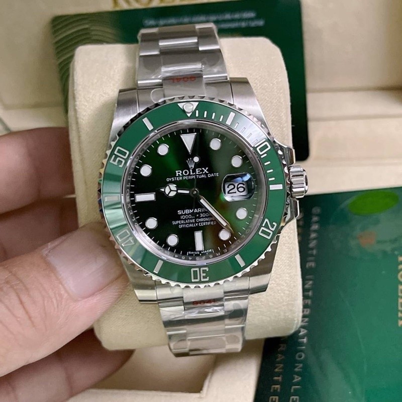 (สินค้าพร้อมส่ง) นาฬิกาข้อมือ Rolex SUBMARINE  SWISS NOOB FACTORY ใส่สลับได้เลยครับ