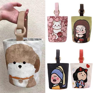 Celebrity Portrait Canvas Tote Artistic ภาพวาดสีน้ํามันการ์ต…