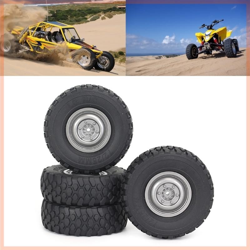 CC จําลองสูญญากาศล้อรถยางล้อสําหรับ WPL B14 B24 C14 C24 C34 C44 MN D90