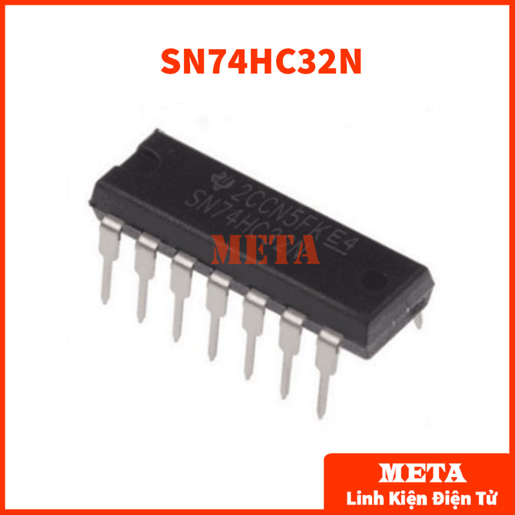 SN74HC32N จุ่ม 14 Pin - SN74HC32 74HC32 HC32 7432