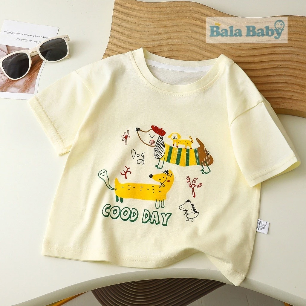 เสื้อผ้าแฟชั่นเด็ก เสื้อยืดเด็กผู้ชาย เนื้อผ้าcotton สำหรับอายุ1-4ปี DXT66 thumbnail 6