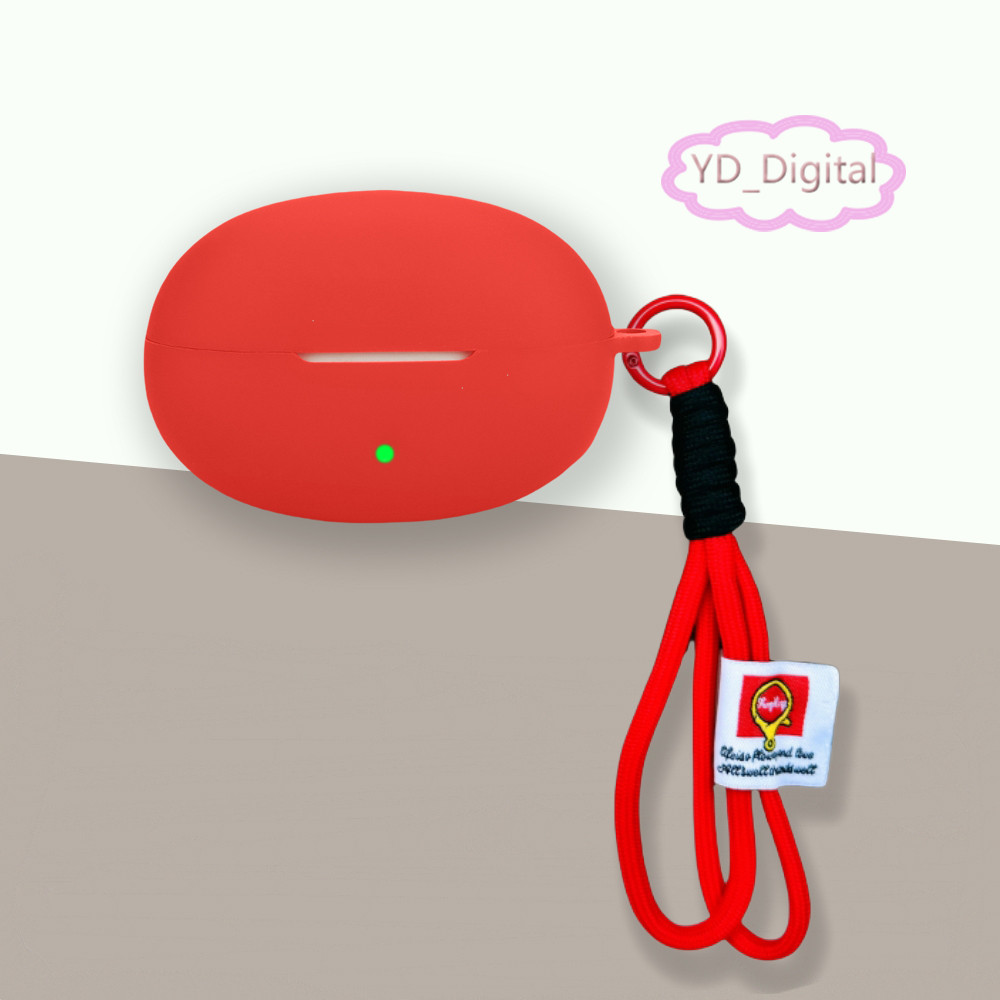for EDIFIER LolliClip Earphone Case Silicone Protective Cover Solid Color Earphone Cover Headphone Protective Soft Cover Shells – โปรปัง
